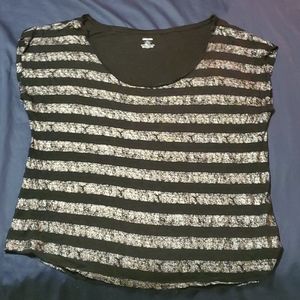 Striped Short Sleeve Shirt